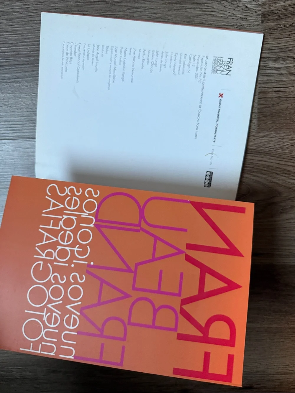 Fran Beaufrand: Fotografías Nuevos Íconos Hardcover 2001 Rare